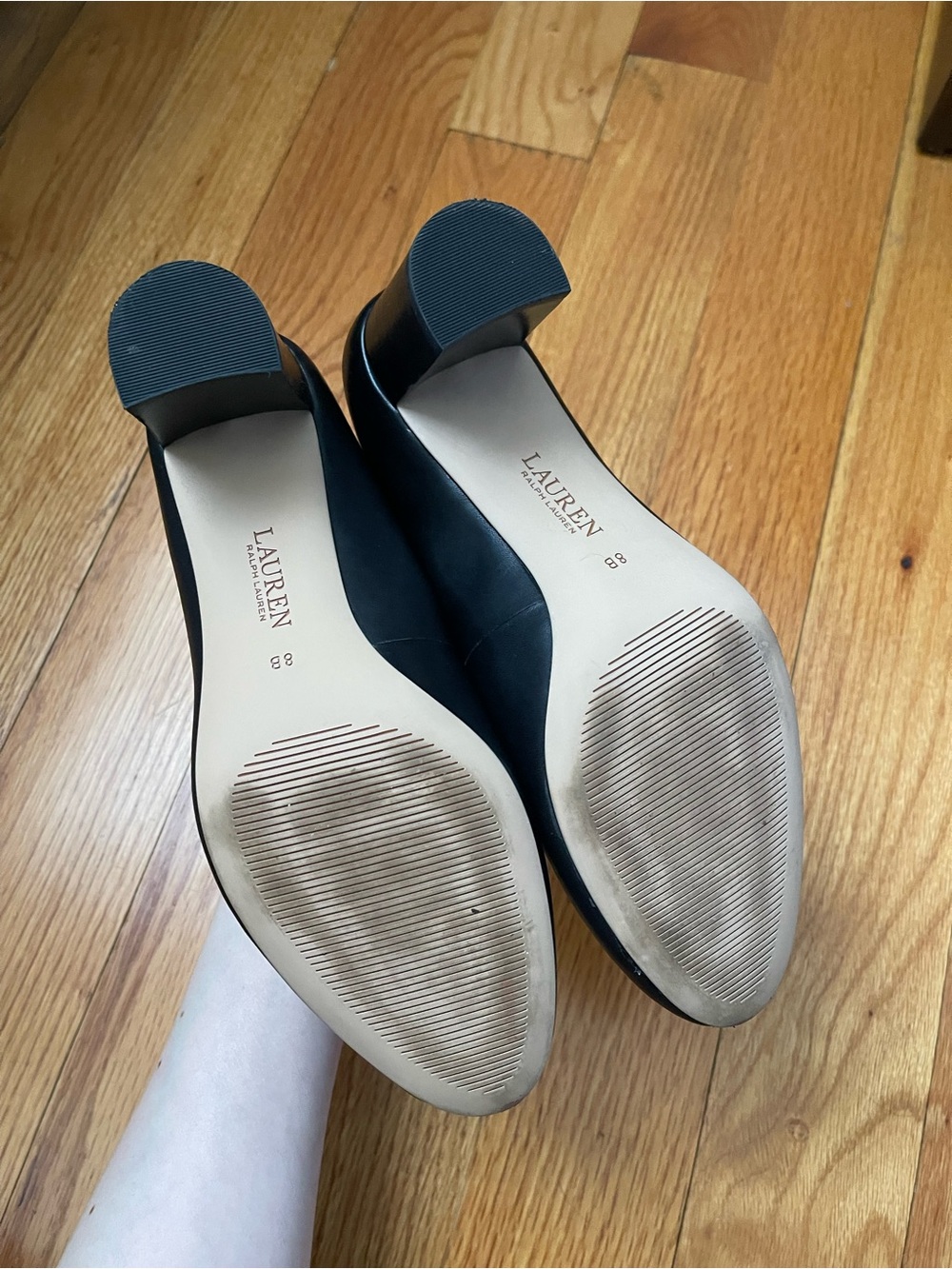 Lauren Ralph Lauren Loafer Pump Black - Picture 3 of 4